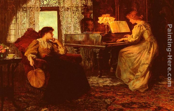 Francis Sidney Muschamp The Piano Lesson